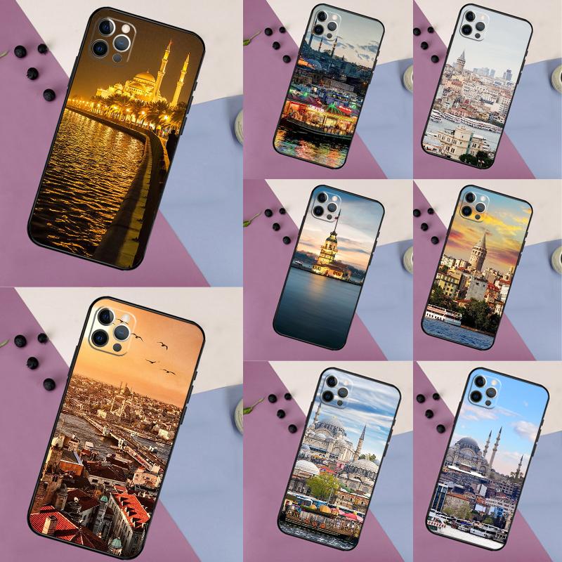 Турция Стамбул Пейзаж Здание Для Samsung Galaxy A16 A26 A36 A56 A06 A53 A33 A13 A12 A32 A52 A55 A35 A15 A54 A34 A14 Чехол