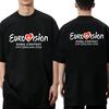 New In Eurovision 2025 T-shirt Eurovision Song Printed T Shirt Men Women Fashion Y2k Short Sleeve T-shirts Unisex Cotton Tops