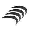 4pcs Wheel Eyebrow Protector Flexible PP Widened Decorative Wheel Arches Lips Universal for Car110mm   4.3in