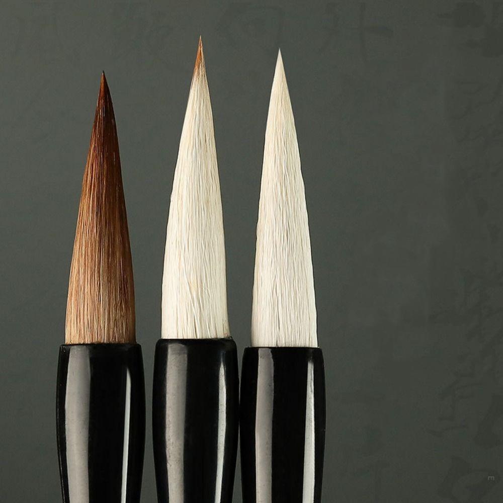Oil Painting Chinese Calligraphy Brush Traditional Art Paint Brush Scriptures Writing Brush Class