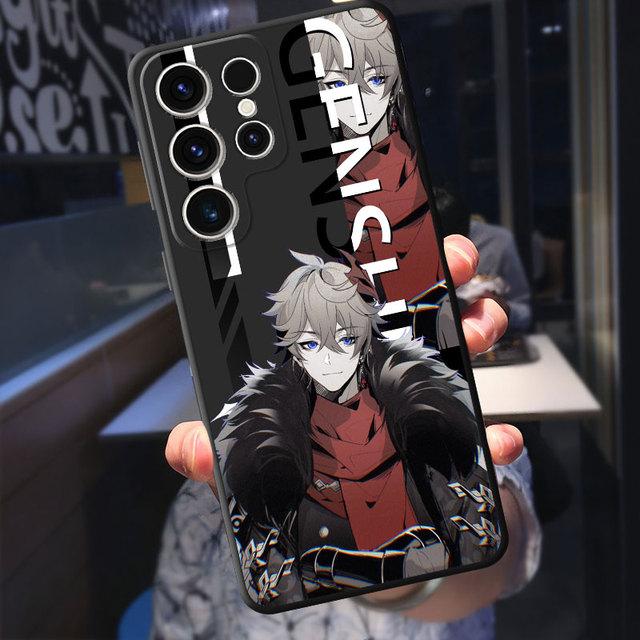 Силиконовый чехол для телефона Samsung Galaxy S8 S7 S10 S9 S21 S22 Plus S23 Ultra 5g S10e S20 Fe Genshion Impact Tartaglia, аниме-чехол