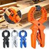 Plastic Heavy Duty Locking Pliers Non-slip Handle Woodworking Tool Quick Clamp  Woodworking