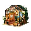 DIY Dollhouse Wooden Room Assemble Kit Home Decoration Miniature House Model Selfinstalled