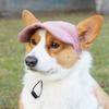 Pet Baseball Caps Dogs Cat Sports Visor Hat with Elastic Chin Strap Versatile Pet Ridding Hat for Traveling Reusable