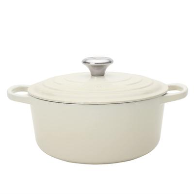 Le Creuset Signature Cocotte Ronde 24см 240мм Эмалированная кастрюля Стильная 21177247164430 Меринга SIGNATURE Cocotte Ronde Меринга Кухонная посуда [Le Creuset]