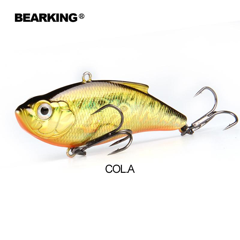BEARKING 75 мм 15 г хорошие профессиональные воблеры, рыболовные снасти, рыболовные приманки, вибрационная приманка для зимней рыбалки, искусственные аксессуары
