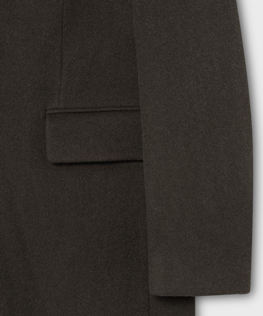 Nonblank [Nonblank X Fashion Planet] Single Long Coat_Dark Brown