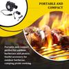 Camping BBQ Hand-BBQ Charcoal Blower - Lightweight Portable Outdoor Aid Fire Handheld Cooking Tool for Outdoor BBQ Bangfire