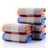 Men's Thickened Dark Cotton Yarn-Dyed Towel - Soft, Absorbent, Large Square