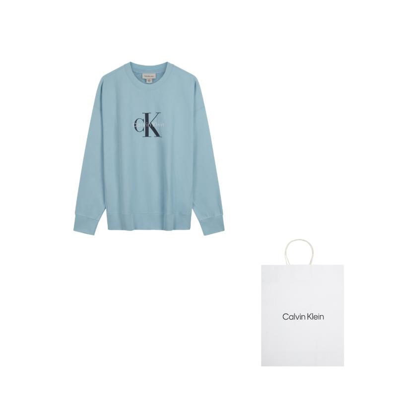 Calvin Klein Sweatshirts Men's Crew Neck Moderate Regular 4RD234G