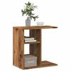 VidaXL Side Table Old Wood 50x30x50 Cm Engineered Wood, End Table, Sofa Side Table, Table 856560