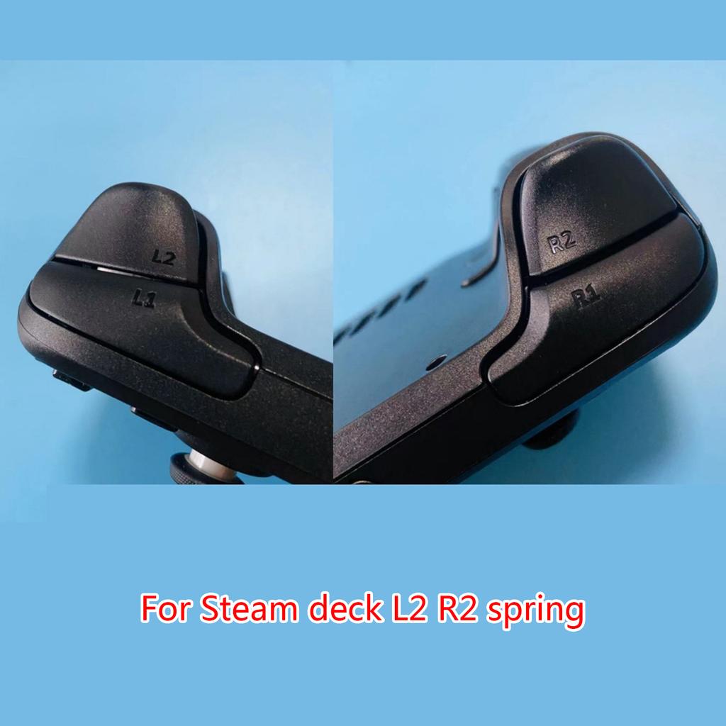 Игровые аксессуары Пружина триггерных кнопок L2 R2 Подходит для консоли Steam Deck Запасные части для ремонта Игровая машина Пружина триггеров L2R2