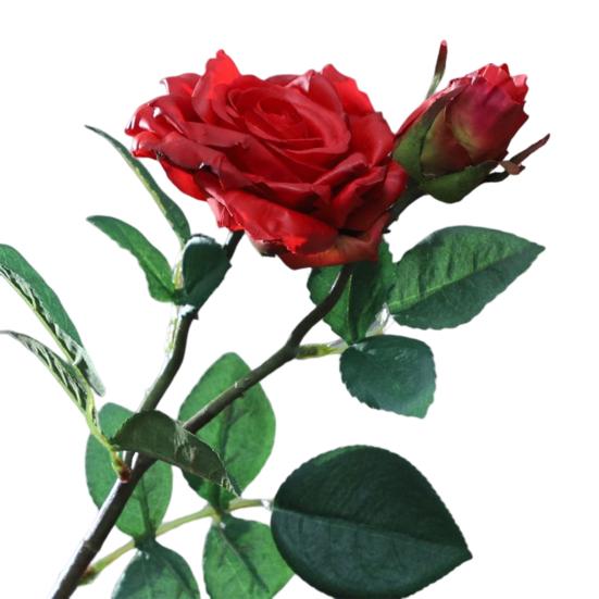 Полезный поддельный цветок розы, реалистичный вид, долгий срок службы, сделай сам