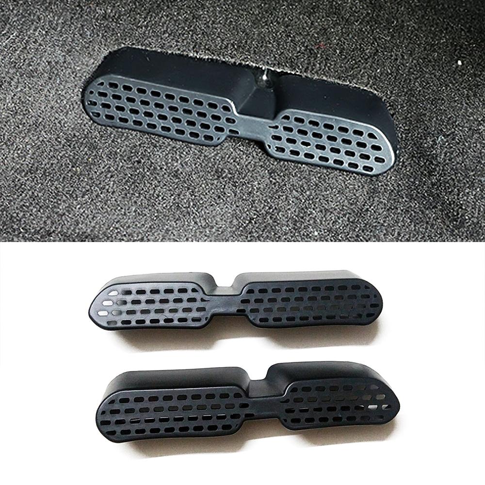 Для Cadillac XT4 XT5 2016-2020 Под сиденьем Пол Кондиционер Воздуховод Воздуховод Выход Решетка Крышка Отделка Внутренние Молдинги