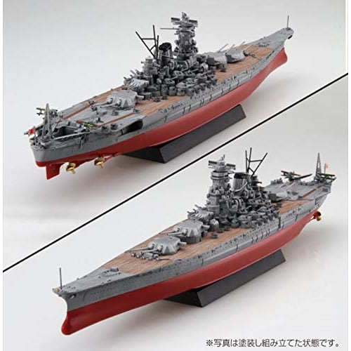 Fujimi Model 1/700 Корабль Серия NEXT №3 Японский флот Линейный корабль Кии Предварительно окрашенная пластиковая модель корабля NX3