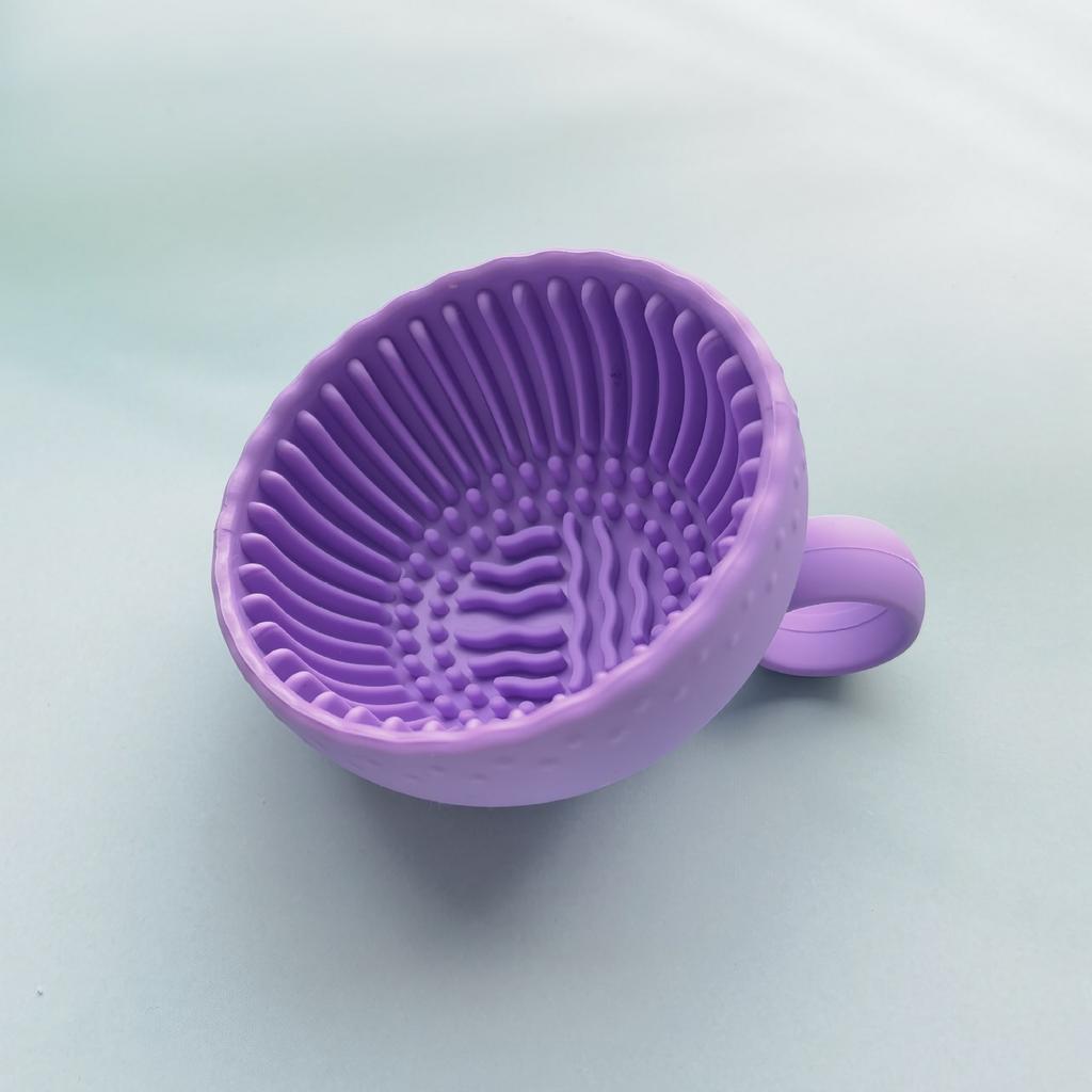 Очиститель кистей для макияжа, складная пуховка, миска для чистки, кисти для теней для век, коврик для мытья и чистки, инструменты для красоты, мягкая силиконовая коробка для очистки