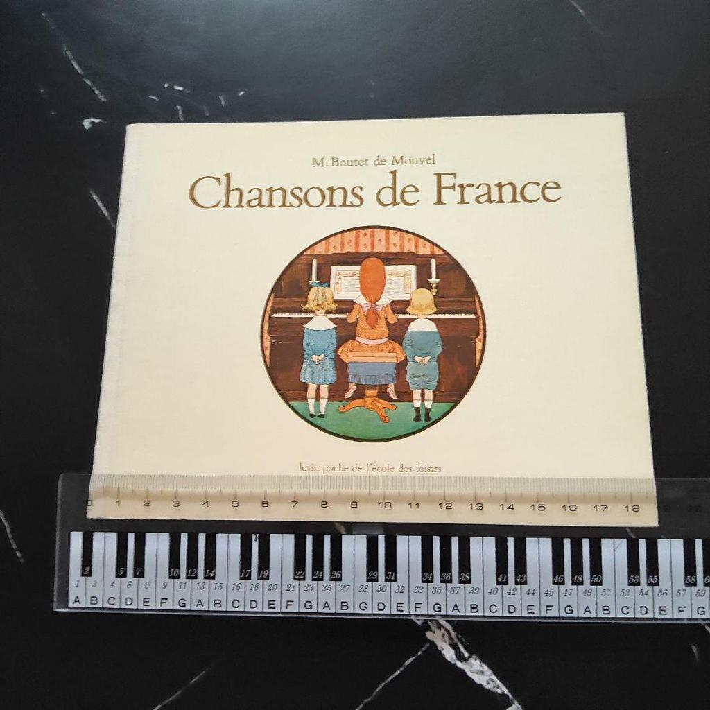[USED] Reduced price Chansons de France Small music scores France Beautiful music scores