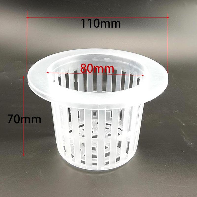 10 шт., сетчатый горшок для гидропоники, сетчатый горшок, чашка, корзина для выращивания растений, держатель для посадки клонов, беспочвенное растение для питомника
