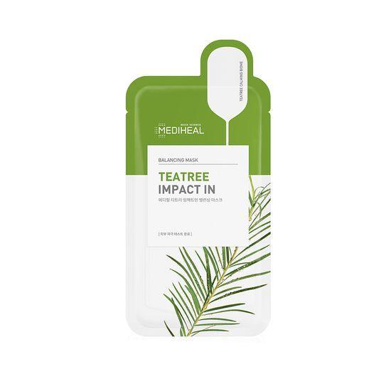 Mediheal Балансирующая маска Tea Tree Impact-in 10 листов