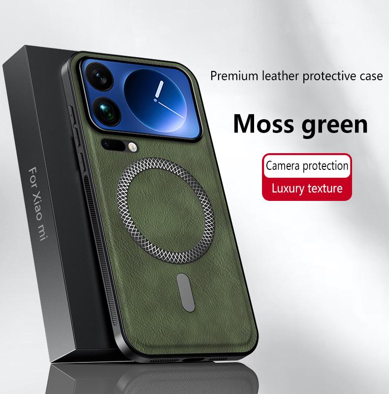 For Xiaomi 17 17 Pro 17 ProMax Leather Full-cover Magnetic Waterproof Shockproof Fingerprint Phone Case