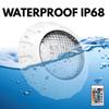 Swimming Pool Light LED RGB Color Changing DC12V IP68 Waterproof Pond Light with Remote Controller Underwater Light