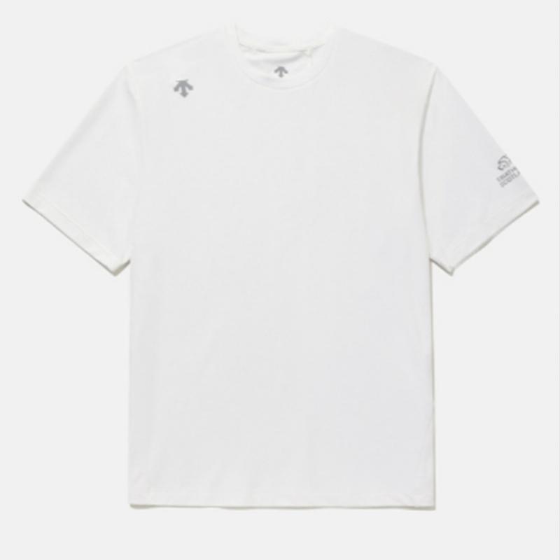 Футболка DescenTe Sco Graphic Overfit B1 sq223iTs44 Blk0 minT whT0