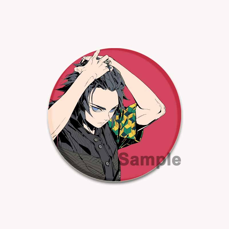 32/44/58 мм аниме Камадо Танджиро/Хасибира Иносукэ броши Кочоу Синобу/Камадо Незуко/Цуюри Канао/Агацума Зеницу значок ручной работы, булавка