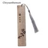 Stationery Vintage Solid Wood Crafts Bookmark Sandalwood Label Pagination Mark Book Clip