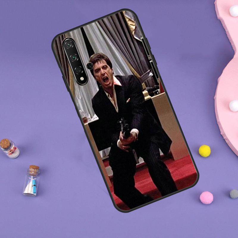 Scarface Al Pacino Tony Montana Case For Huawei Nova 11i 3i 7i 5T 11 9 10 SE Y60 Y61 Y70 Y90 Y91 P20 P40 Lite P30 Pro Cover