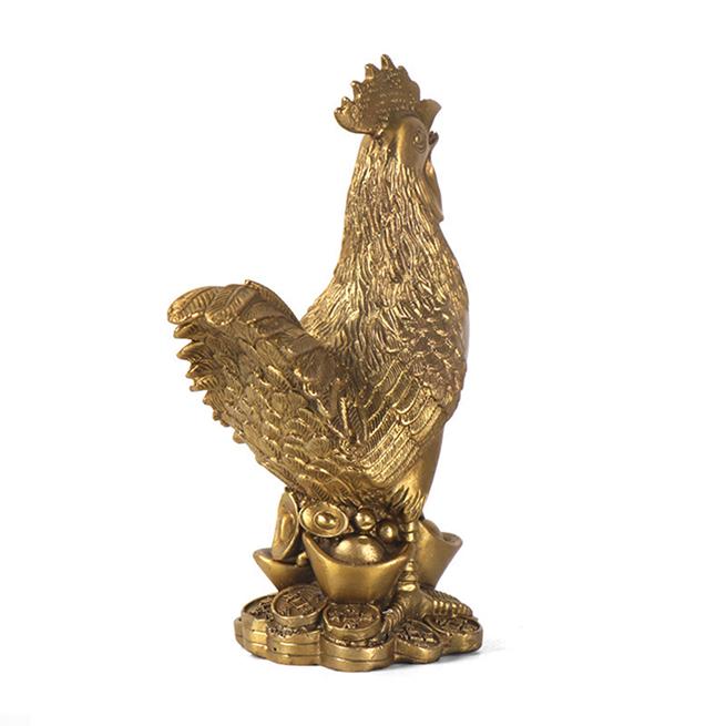 Home Office Decoration Copper Rooster Zodiac Chicken Home Office Crafts Decoration High Quality Home Office Crafts Ornament