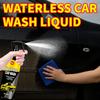 IFUBO 100ml Waterless Car Wash Liquid Quick Clean Spray No Rinse Powerful Stain Removal Portable Exterior Paint Safe Dust Remove