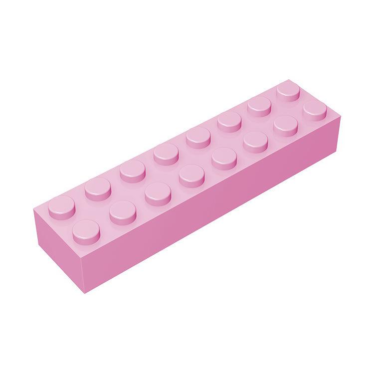 100 шт. Детали MOC 3007 93888 Кирпичик 2 x 8 Совместимые Кирпичики DIY Сборка Строительные Блоки Частицы Детская Головоломка Мозговая Игрушка Подарок