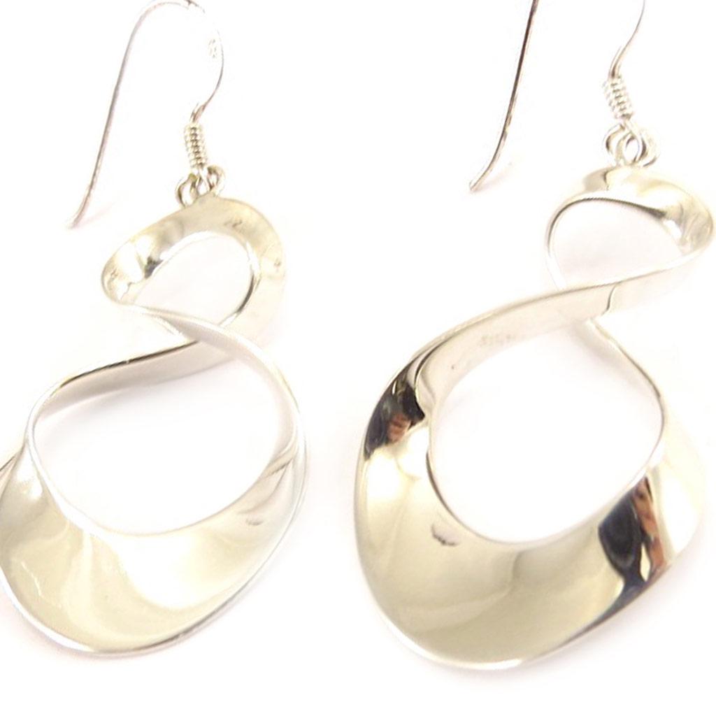 Les Trésors De Lily [C4418] - Серебряные серьги «Хореография»