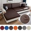Waterproof Sofa Seat Cushion Cover For PU Leather Pet Furniture Protector Removable Washable Slipcover Couch Cushioning Covers