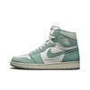 Air 1 Retro High OG Turbo Green Мужские кроссовки Белый-Светлый-Дымчатый-Серый-Парус 555088-311