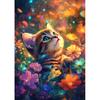 RUOPOTY Hand Painting Cat Painting By Numbers Kit DIY Artwork Canva Art Home Decoration Gift