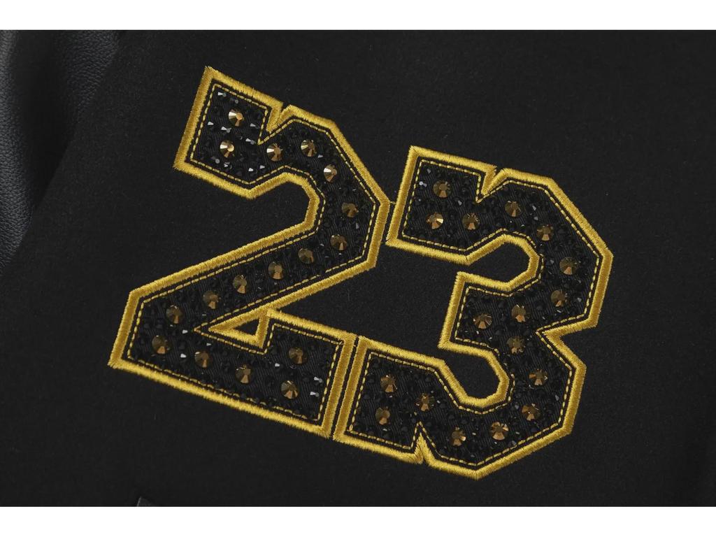 Бейсбольная куртка Hot Diamond Letter 2024 года унисекс – коллекция весна/осень