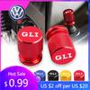 2026 Hot For Volkswagen VW Car Wheel Tire Valve Cap Tyre Stem Cover Dust-proof For VW Volkswagen GLI Rline Golf Beetle Passat Sh