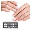 Semi-Cured Gel Nail Strips Fashionable Nails Stickers for Women and Girls Easy To Apply No Professional Skills Required