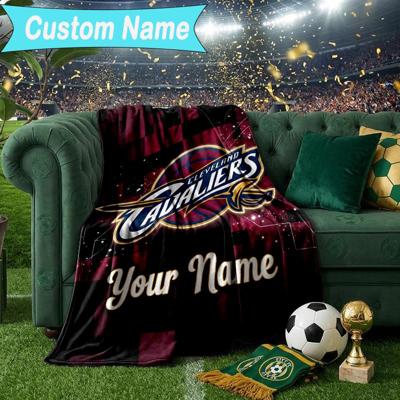 Custom Name Blanket Cleveland football Blanket Bedding Blanket for Travel, Camping, Living Rooms, Offices, Sofas, Fan Christmas gift