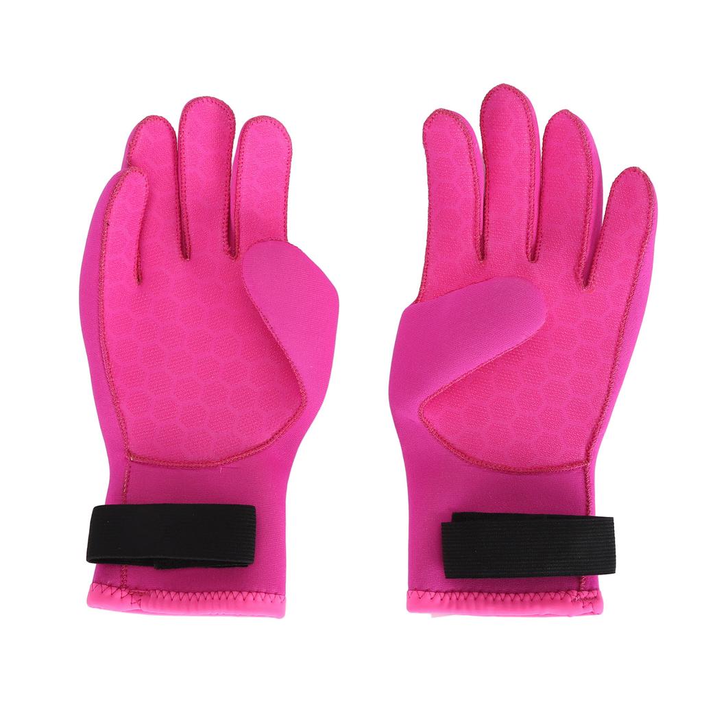3mm Thick Diving Thermal Gloves Anti Slip Five Finger Neoprene Wetsuit Water Sports Gloves for Snorkeling Surfing