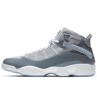 6 Колец Холодный Серый Белый Jordan 322992-015