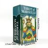 Мини Таро Марселя Колода Таро Настольная Игра для Вечеринки Пророчество Карты Оракула Игра, Игры для Семейных Встреч