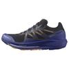 Pulsar Trail Comfortable Fabric Durable Low-Top Running Shoes Men Running Shoes Black Blue 416032