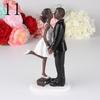 Funny Bride and Groom Figurines Romantic Marry Figurine Cake Toppers Dolls  Marry