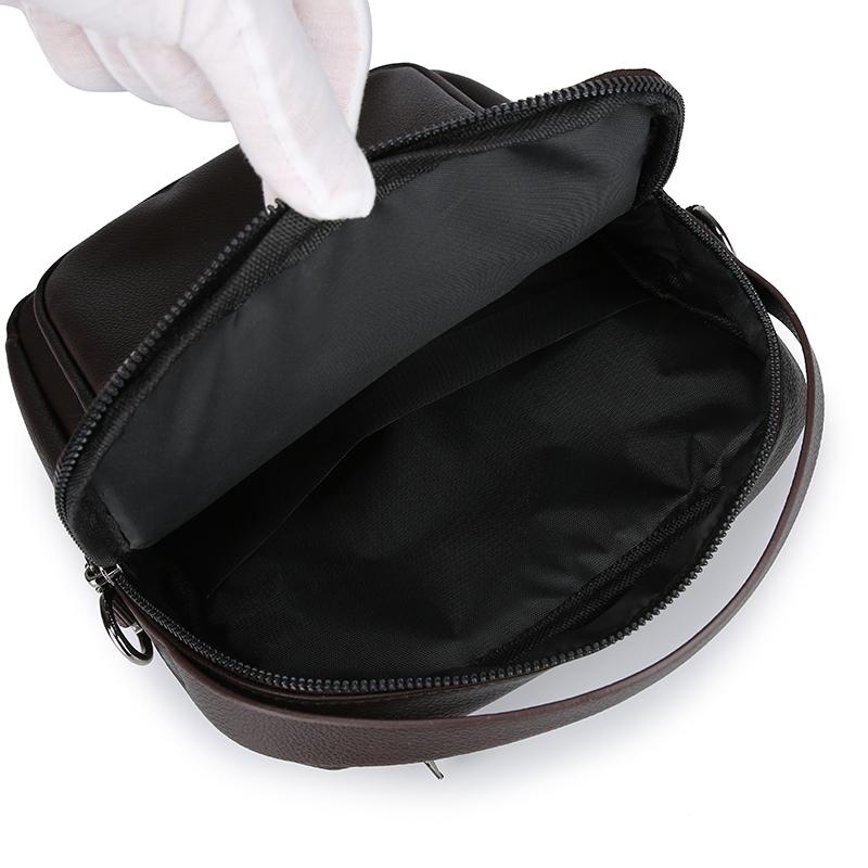 Мужская сумка в деловом стиле, высококачественная мужская сумка через плечо, многофункциональная мужская поясная сумка, сумка на плечо SAC