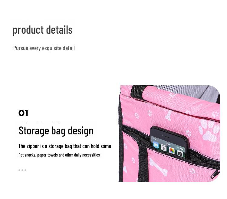 Дышащая сетчатая сумка для переноски домашних животных и чехол на сиденье автомобиля