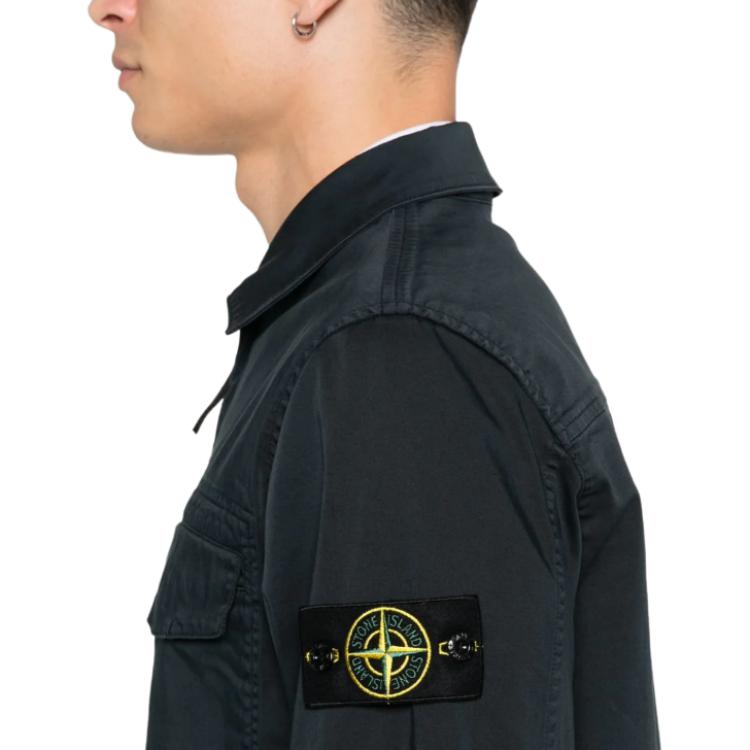 STONE ISLAND Мужская однобортная куртка с длинным рукавом, логотип, куртки L1S151200015S0012-V0020