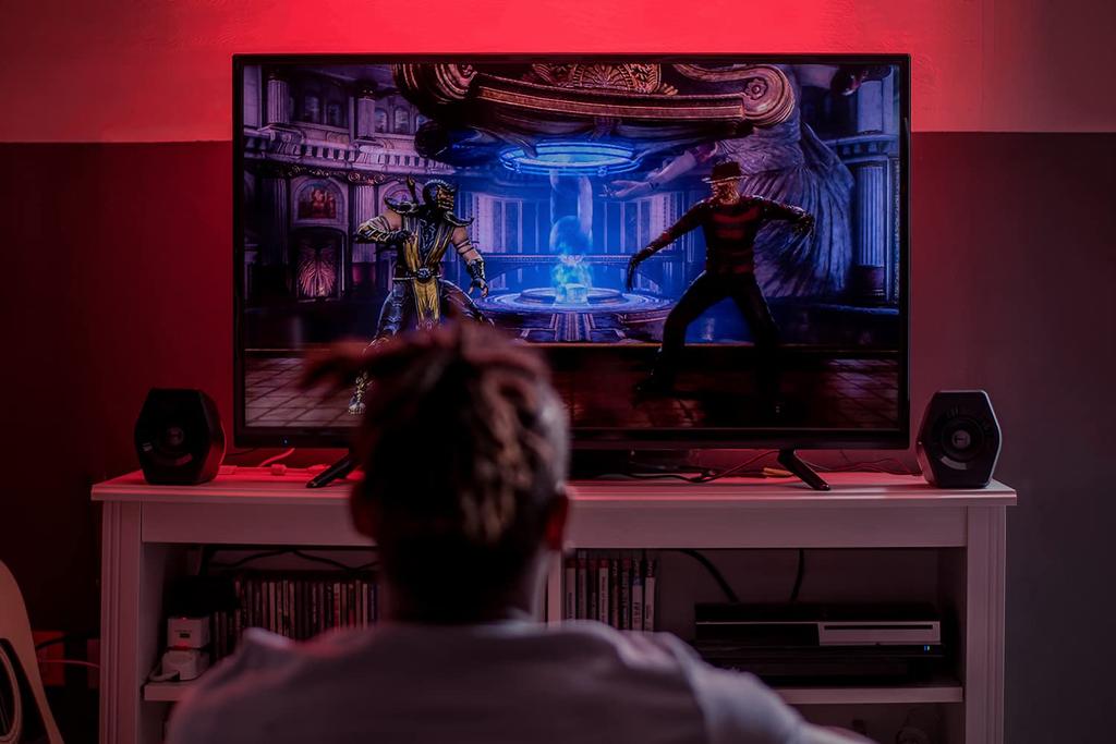 Игровая колонка EDIFIER Hecate G2000 16 Вт выход Bluetooth Полнодиапазонная колонка с RGB-подсветкой Черная Японский дистрибьютор 4.2 USB/3.5 мм [Авторизованный]