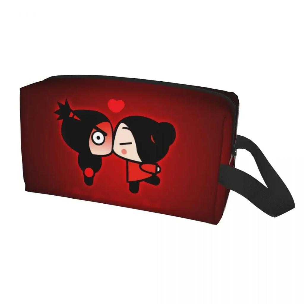 Косметичка Pucca Женский Органайзер для Макияжа и Косметики Женский Бьюти-Хранилище Дорожный Набор